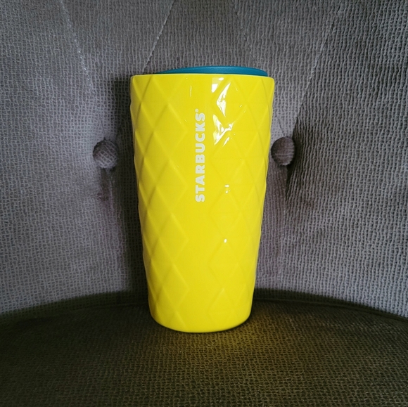 ✨️HP✨️Starbucks☕️ Hawaii🌺 Collection 12oz Pineapple🍍 Double✌️ Wall Ceramic Mug - Picture 3 of 6